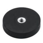 Topfmagnete, Gummierte Magnete