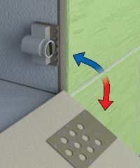 Magnet für unter kleinen Fliesen