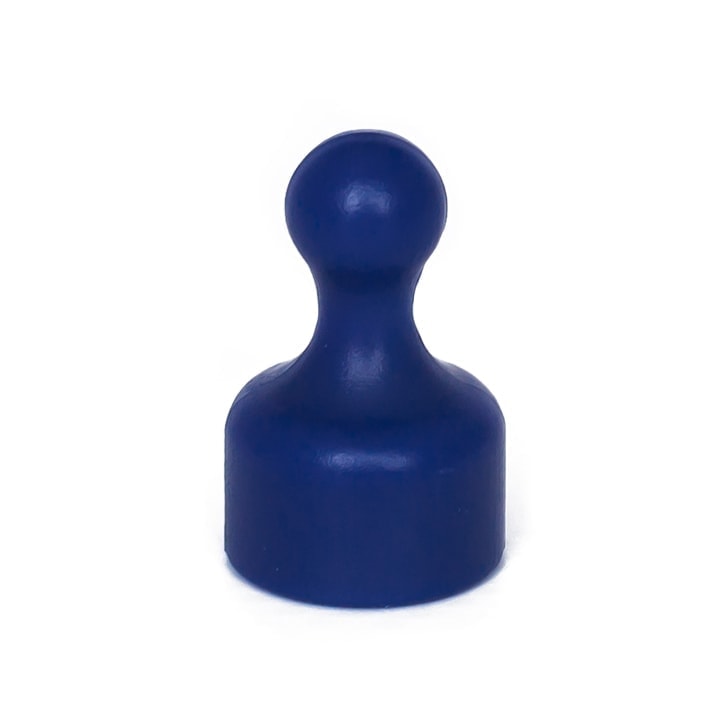 Magnetpins, blau (10er-Set)