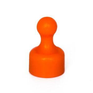 Magnetpins, orange (10er-Set)