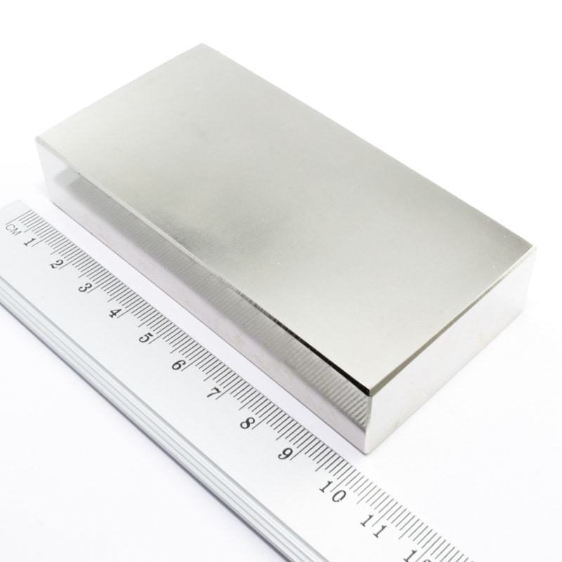 Neodym-Magnet, Quader, 100x50x20 mm – N38