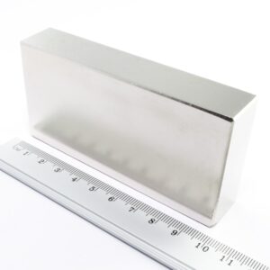 Neodym-Magnet, Quader, 100x50x20 mm – N38