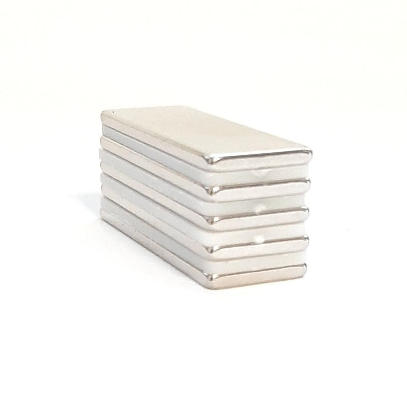 Neodym-Magnet, Quader, 30x10x1,5 mm – N38
