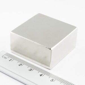 Neodym-Magnet, Quader, 40x40x20 mm – N38