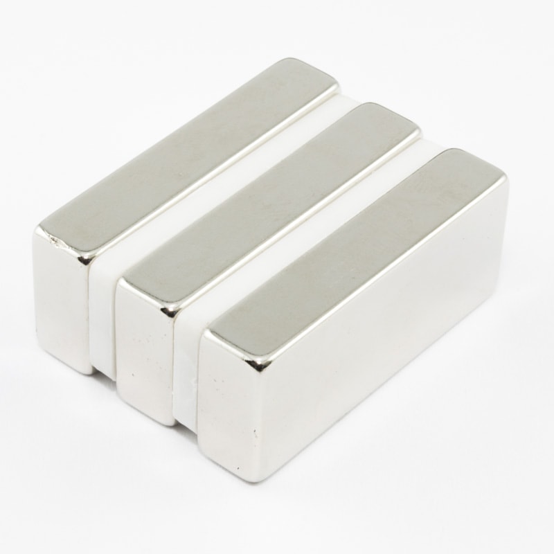 Neodym-Magnet, Quader, 50x20x10 mm – N52