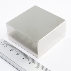 Neodym-Magnet, Quader, 50x50x25 mm – N38