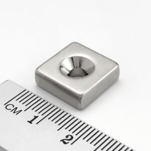 Neodym-Magnet, Quader, mit Loch