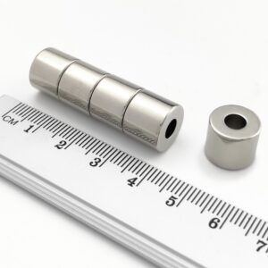 Neodym-Magnet Ring R-12-5X10 mm