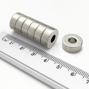 Neodym-Magnet Ring R-15-6X6 mm