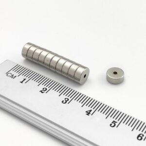 Neodym-Magnet Ring R-7-1,5X3 mm