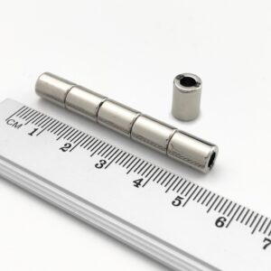 Neodym-Magnet Ring R-7-3,7X10 mm