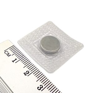 Neodym-Magnet, Scheibe, 12x2 mm – zum Einnähen