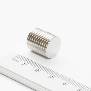 Neodym-Magnet, Scheibe, 14x1,5 mm Zn – N35