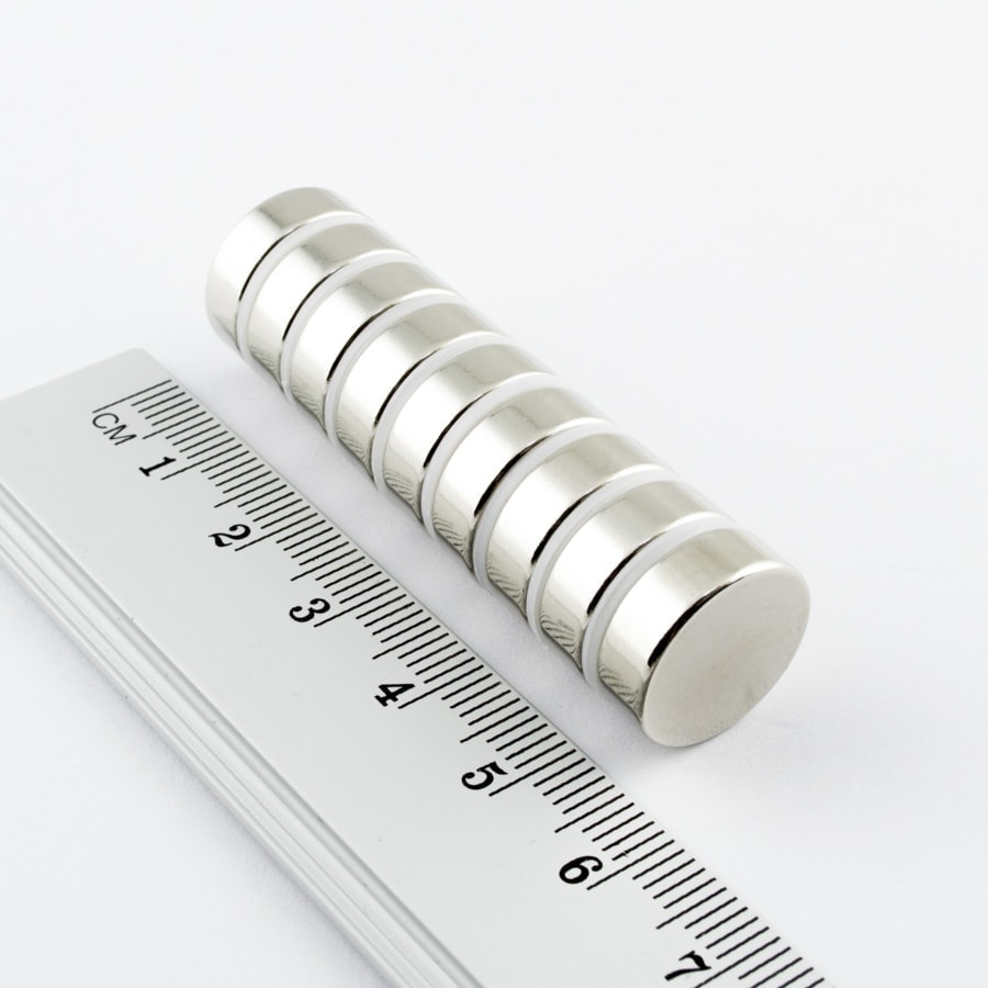 Neodym-Magnet, Scheibe, 15x5 mm – N40