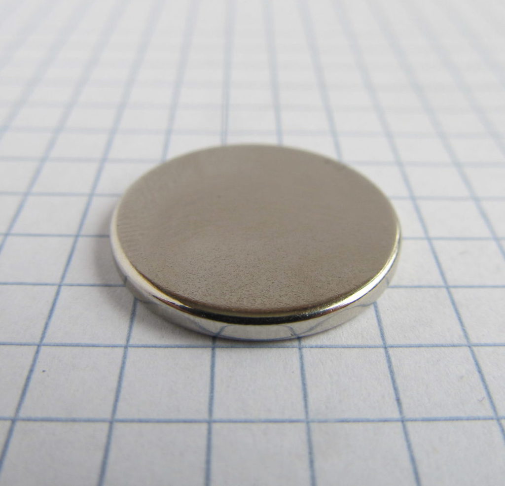 Neodym-Magnet, Scheibe, 20x2 mm – N38
