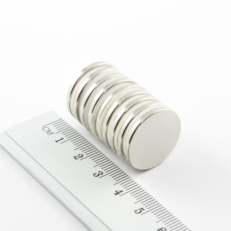 Neodym-Magnet, Scheibe, 20x2 mm – N38