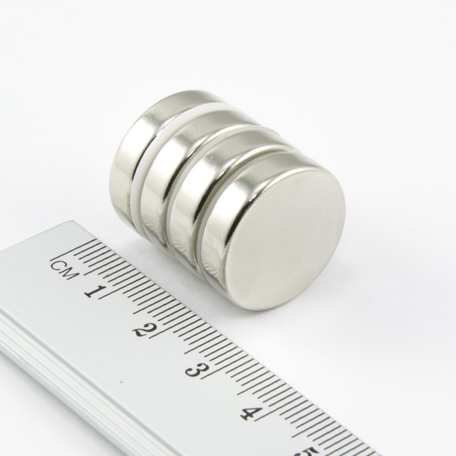 Neodym-Magnet, Scheibe, 20x5 mm – N38
