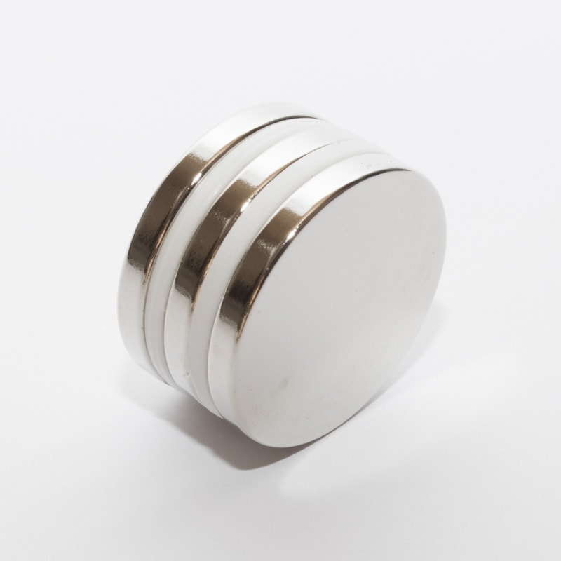 Neodym-Magnet, Scheibe, 40x5 mm – N38