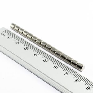Neodym-Magnet, Scheibe, 5x5 mm – N38