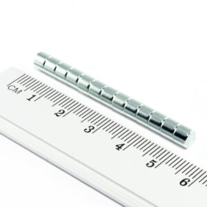 Neodym-Magnet, Scheibe, 5x5 mm Zn – N45