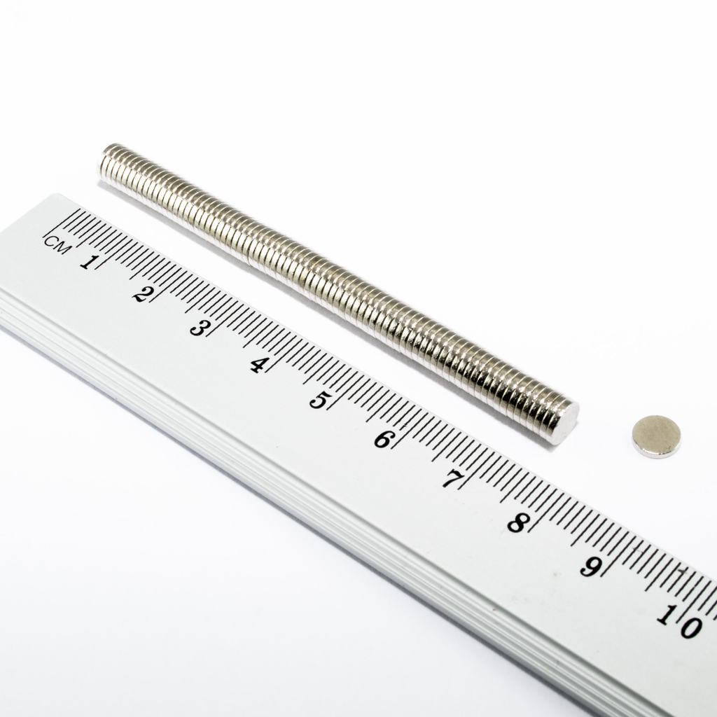 Neodym-Magnet, Scheibe, 6x1 mm – N38