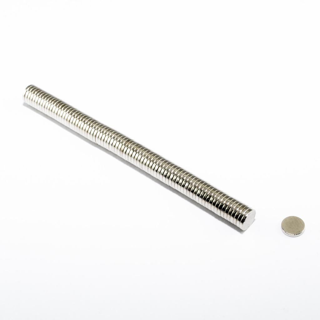 Neodym-Magnet, Scheibe, 6x1 mm – N38