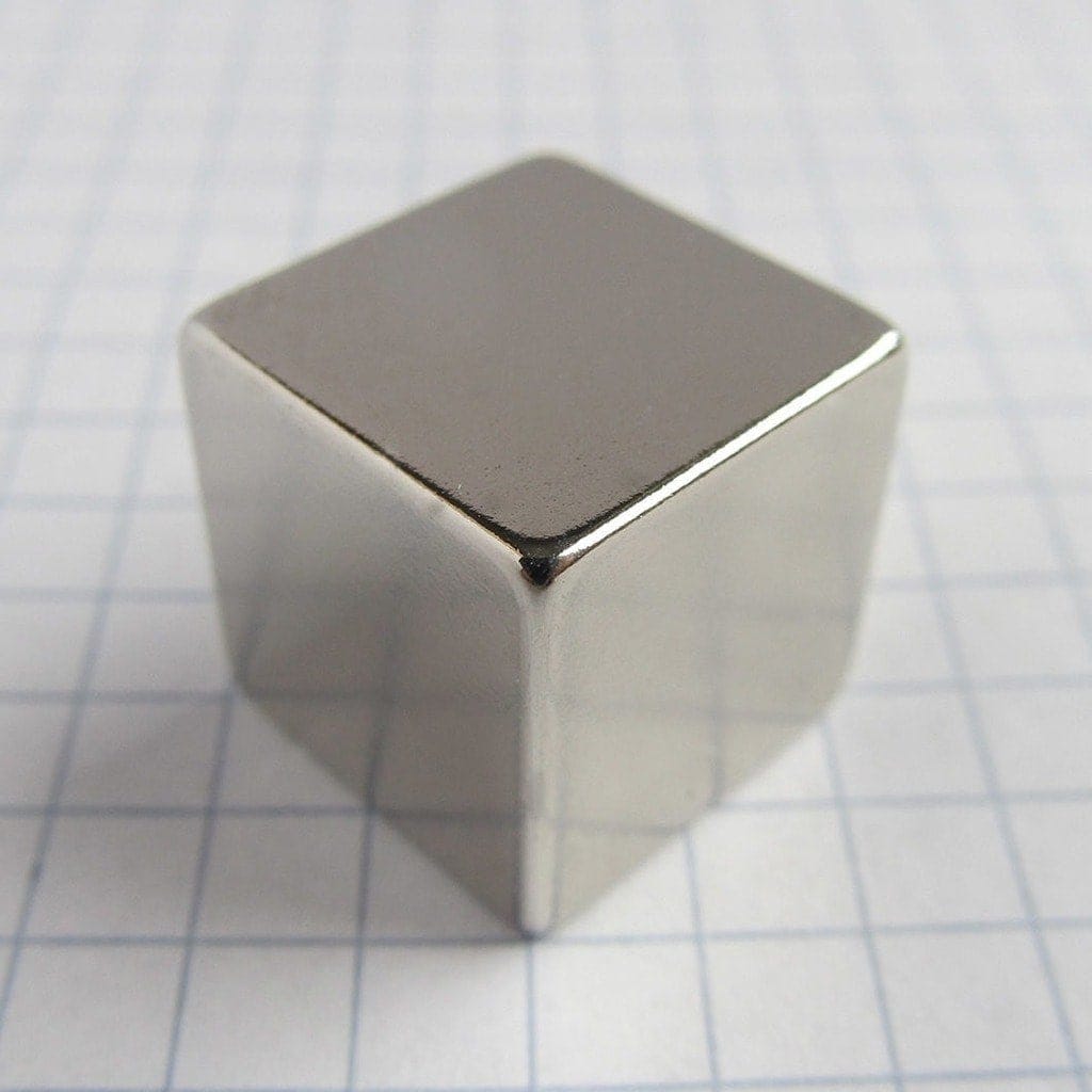 Neodym-Magnet, Würfel, 15x15x15 mm – N38