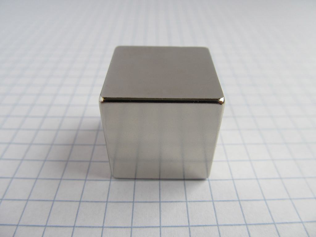Neodym-Magnet, Würfel, 20x20x20 mm – N38