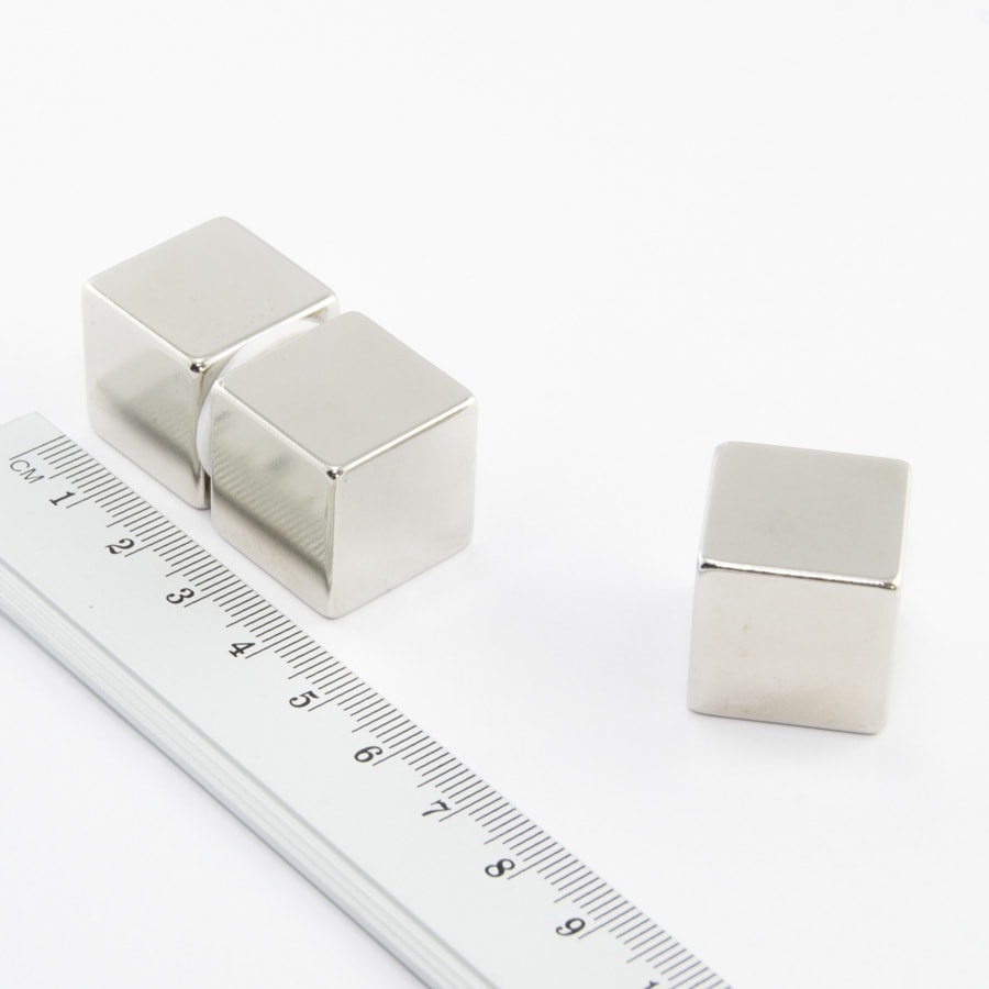 Neodym-Magnet, Würfel, 20x20x20 mm – N38