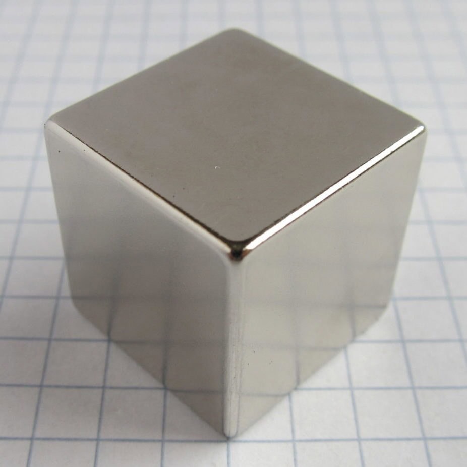 Neodym-Magnet, Würfel, 20x20x20 mm – N38