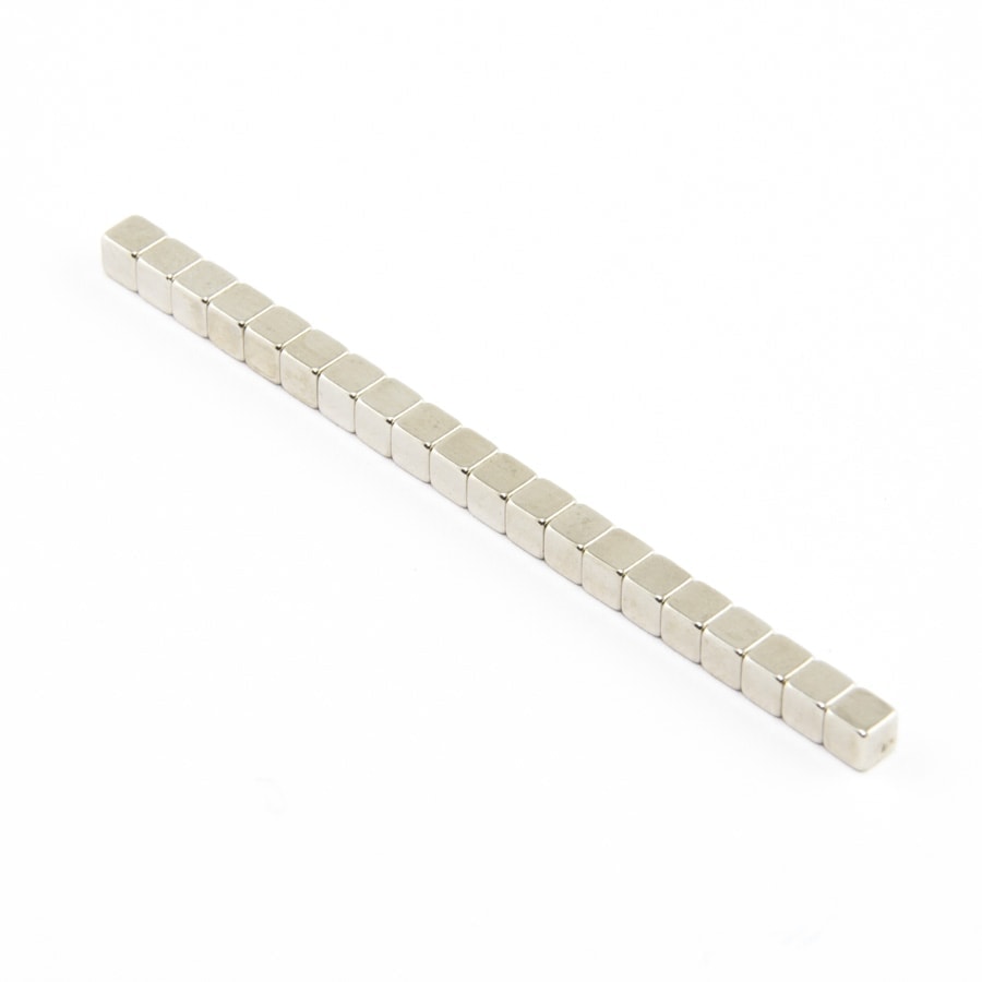 Neodym-Magnet, Würfel, 3x3x3 mm – N52