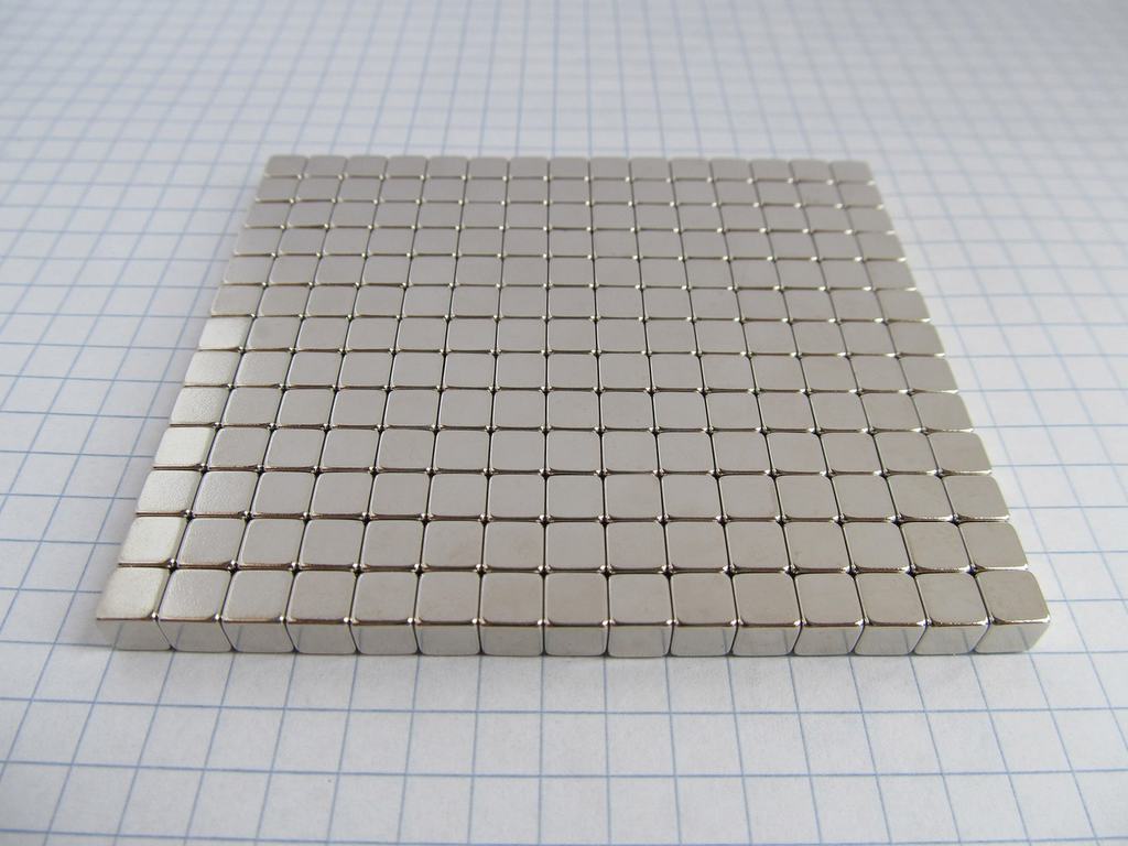 Neodym-Magnet, Würfel, 5x5x5 mm – N35