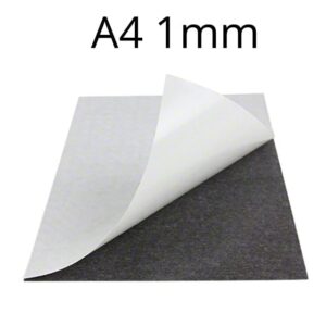 Selbstklebende Magnetfolie A4, Dicke 1 mm