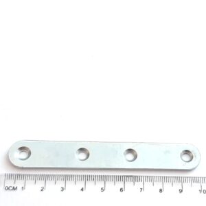 Stahl-Gegenstück, 100x15x2 mm, Zn, oval