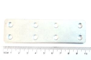 Stahl-Gegenstück, 100x30x2 mm, Zn