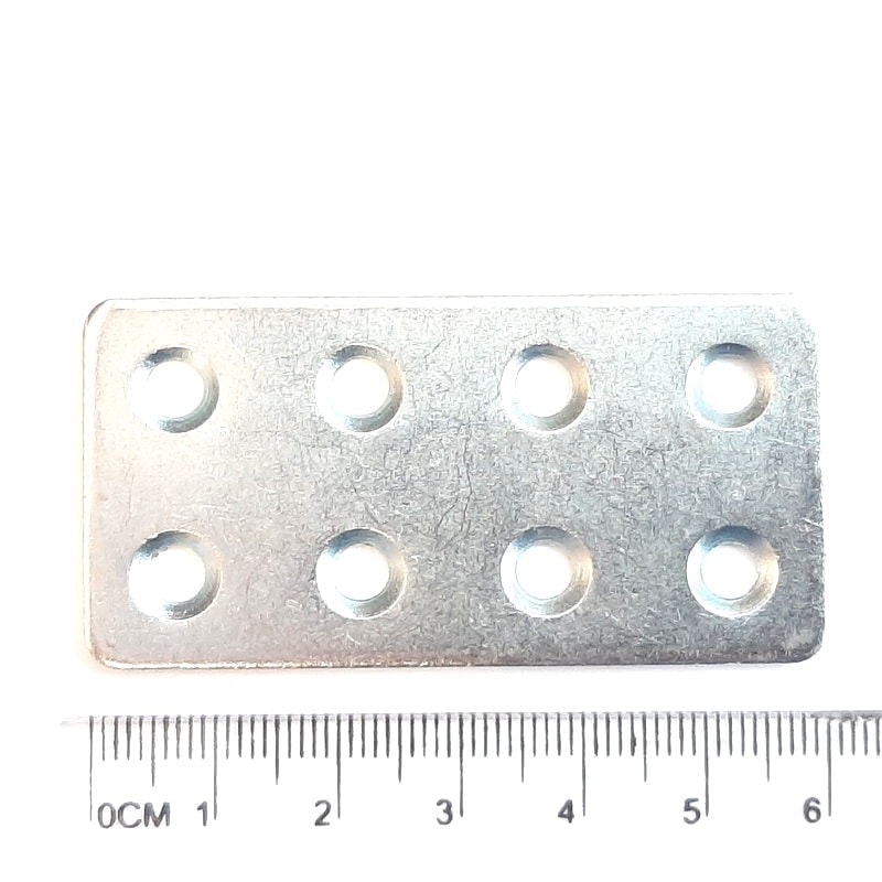 Stahl-Gegenstück, 60x30x2 mm, Zn