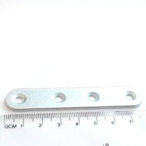 Stahl-Gegenstück, 80x15x2 mm, Zn, oval