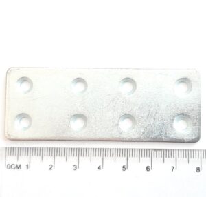 Stahl-Gegenstück, 80x30x2 mm, Zn