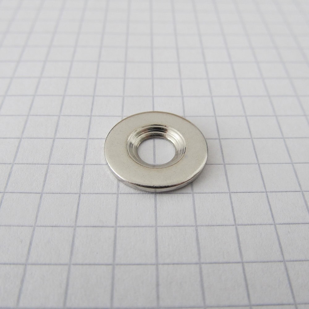 Stahl-Gegenstück, Scheibe, 15x1,5 mm