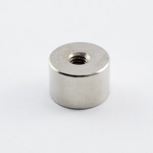 Topfmagnet mit Innengewinde, 12x8 mm
