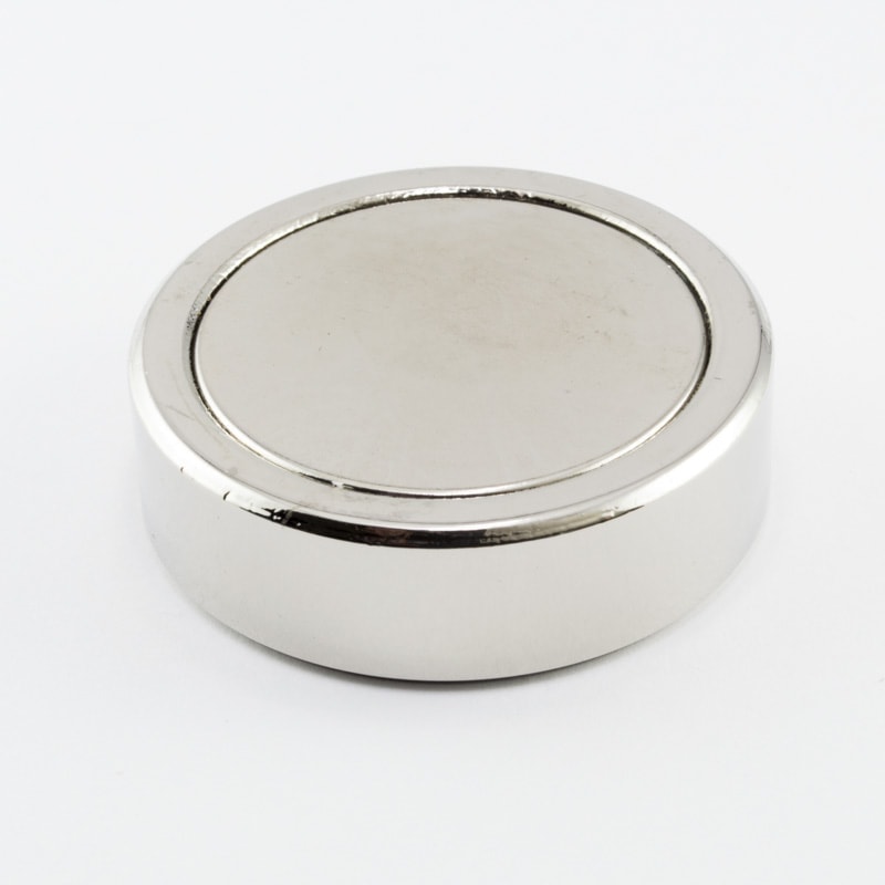 Topfmagnet mit Innengewinde, 50x15 mm