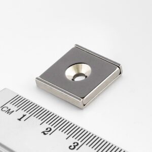 Neodym-Channel-Magnet, quadratisch