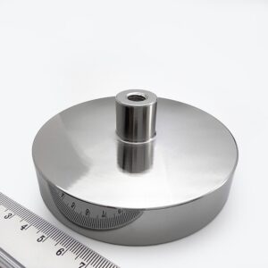Topfmagnet mit Innengewindebuchse 100×20 mm