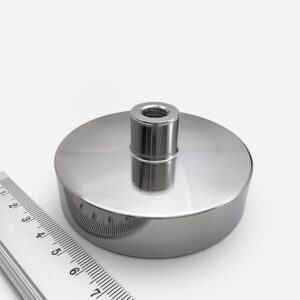Topfmagnet mit Innengewinde, 75x18 mm