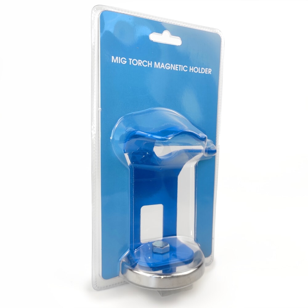 Magnetischer MIG Schweißbrenner Halter, blau
