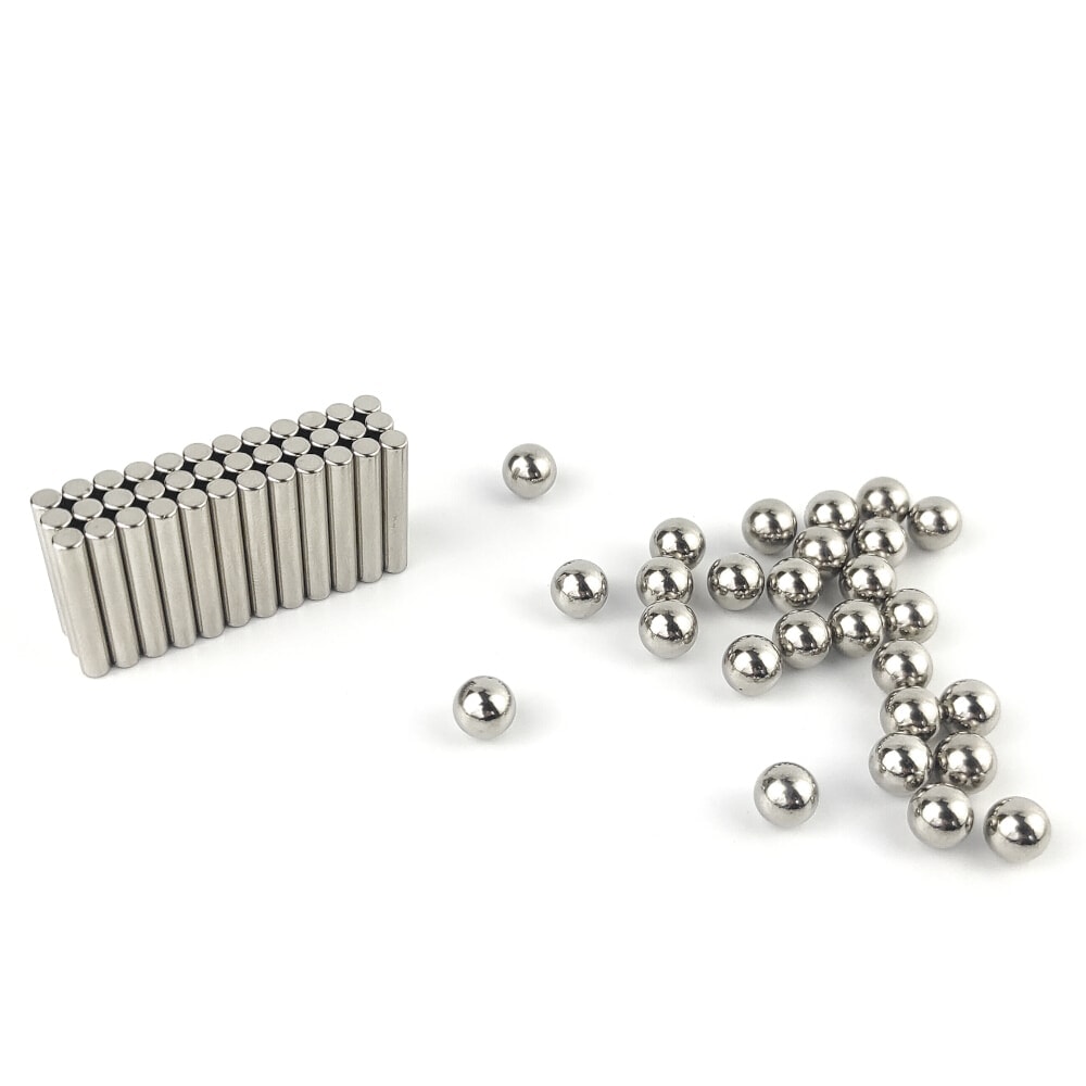 Magnetisches Bauset – Stäbe und Kugeln