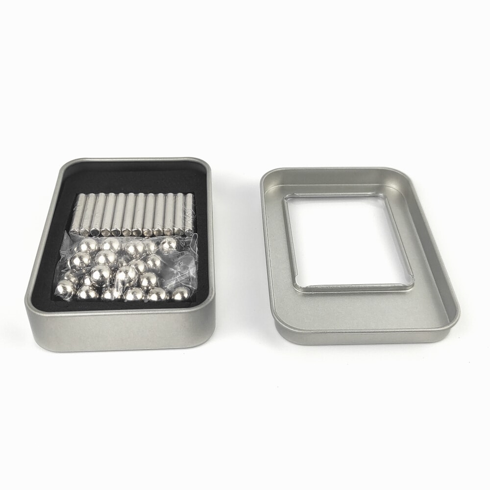 Magnetisches Bauset – Stäbe und Kugeln