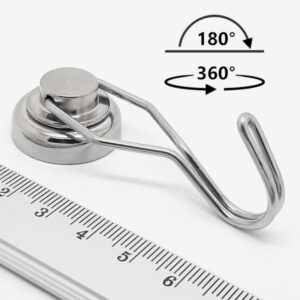Schwenkbarer Magnethaken, Ø 25 mm
