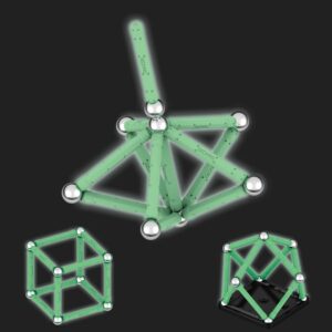 Leuchtendes magnetisches Bauset