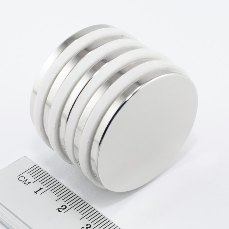 Neodym-Magnet, Scheibe, 38x3,5 mm – N38